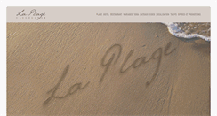 Desktop Screenshot of laplagecasadelmar.fr